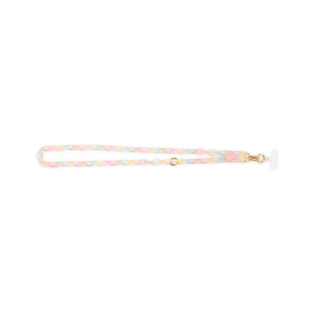 Link Up Frosted Rainbow Phone Chain