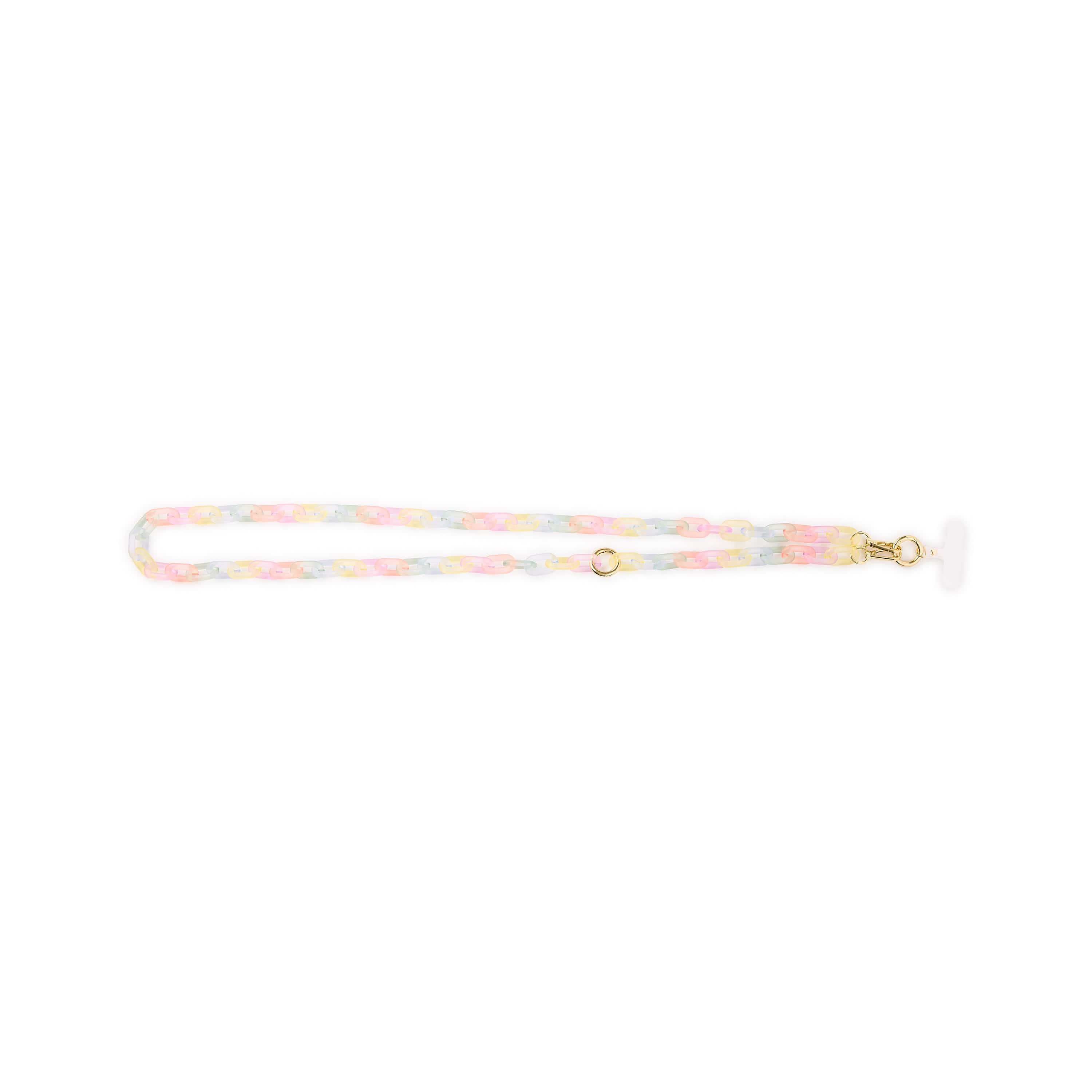 Link Up Frosted Rainbow Phone Chain