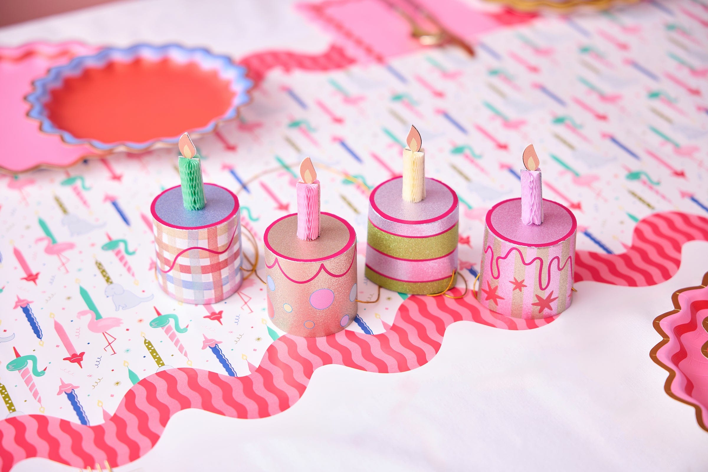 Mini Birthday Cake Party Hats