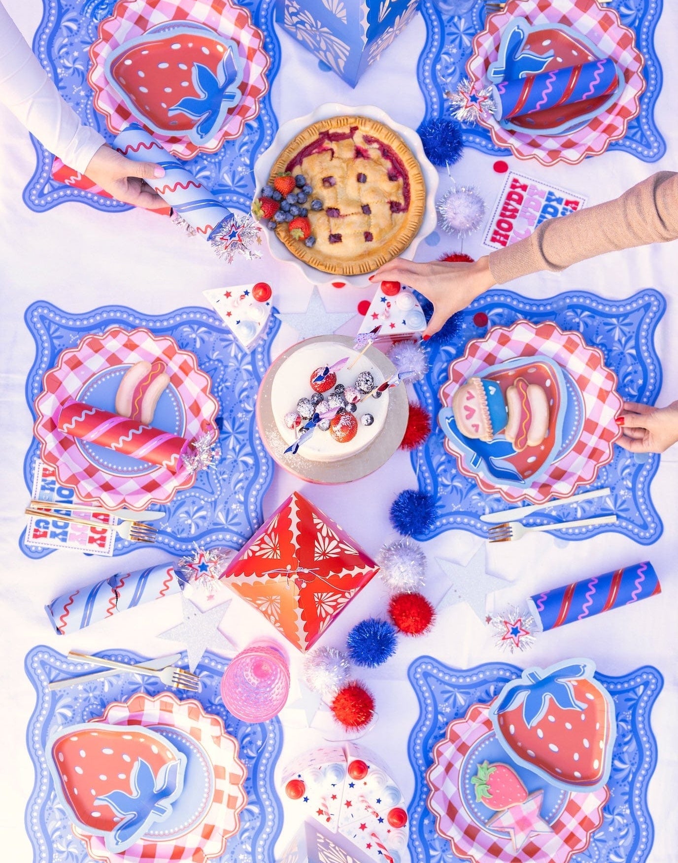 Star Spangled Spark Paper Lanterns