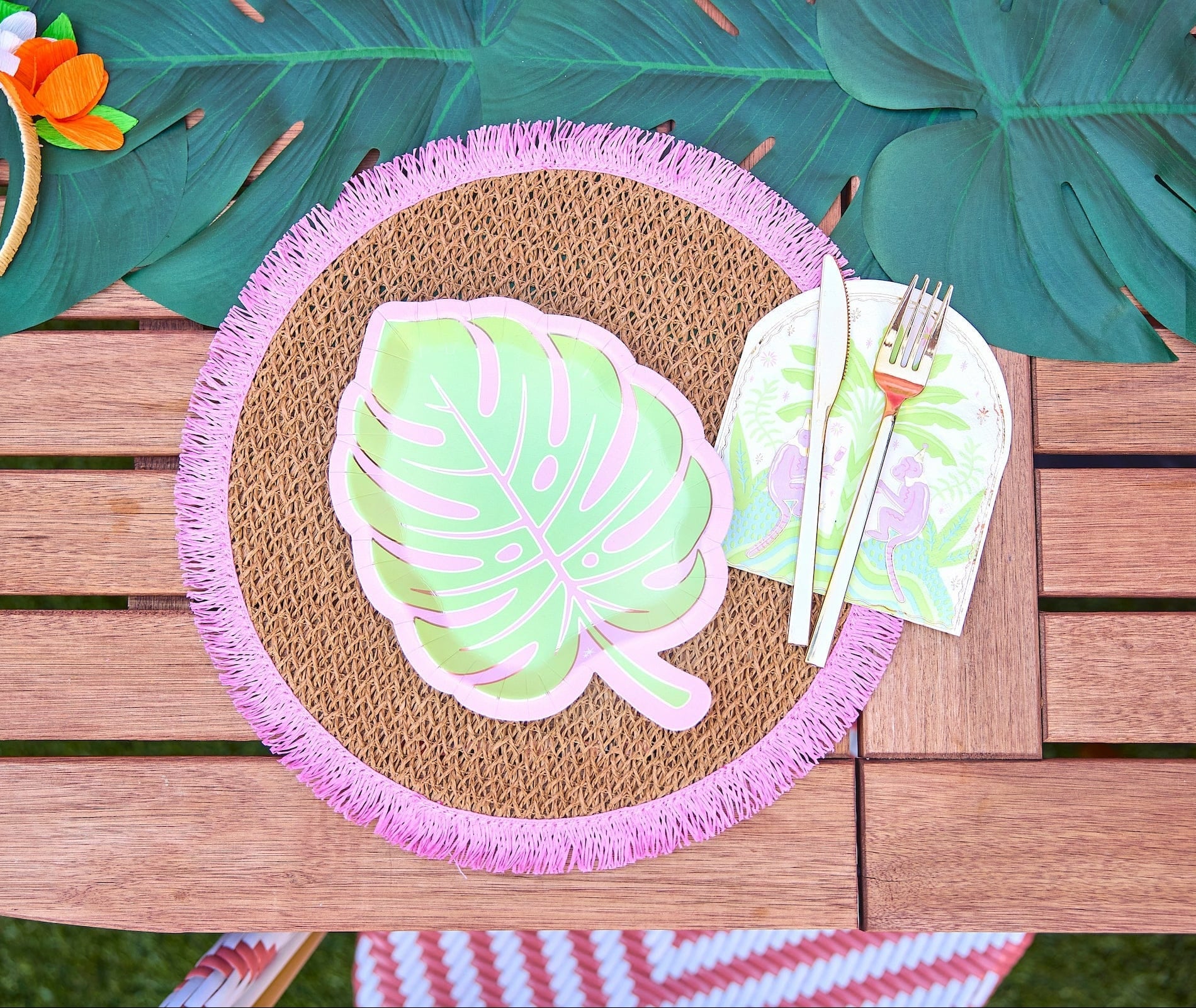Cabana Club Tableware Party Kit