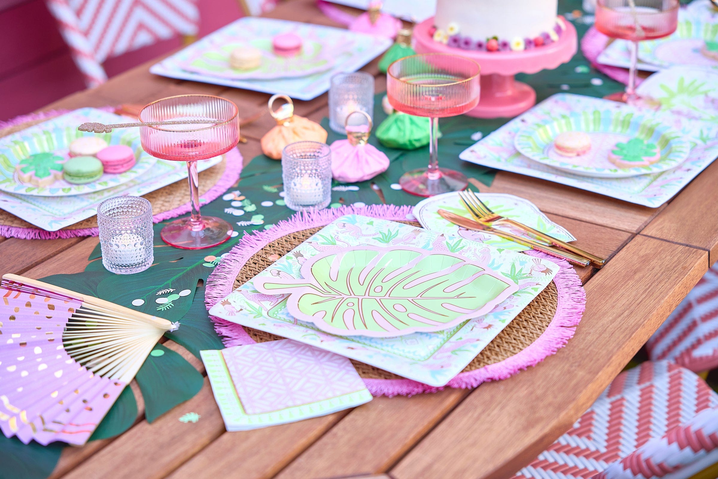 Palm Leaf Confetti Mix