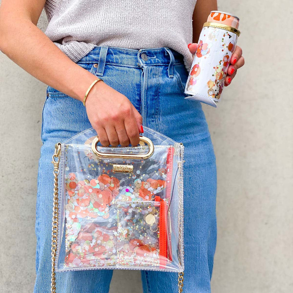 Cooper Crossbody Stadium-Approved Clear Bag