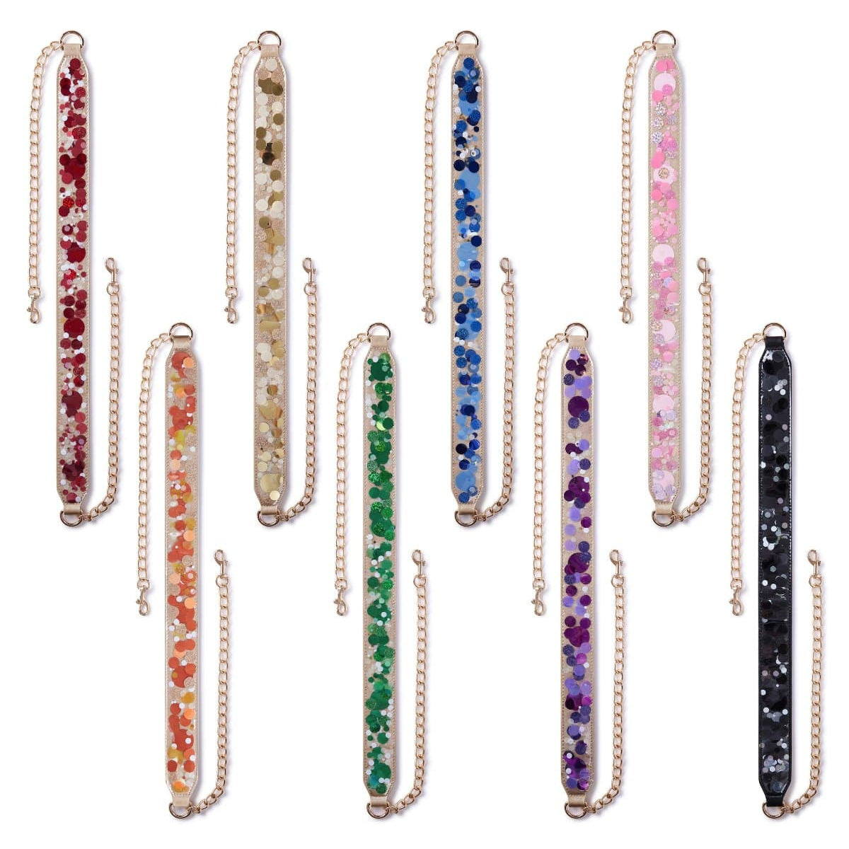 Adjustable Confetti Handbag Straps
