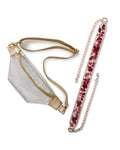 Confetti Strap and Clear Belt Bag Bundle