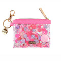 Pink Party Confetti Mini Wallet Keychain
