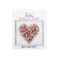 Confetti Heart Stickers - Adhesive Patch