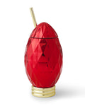 Red Vintage Christmas Light Sipper
