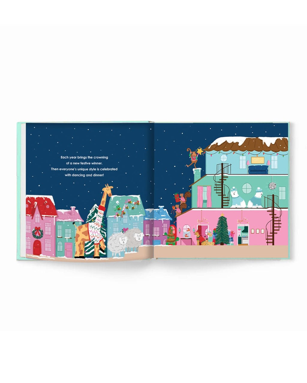 The Perfect Gift Bundle: Sweater Social book and Santa Hat Sipper