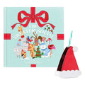 The Perfect Gift Bundle: Sweater Social book and Santa Hat Sipper