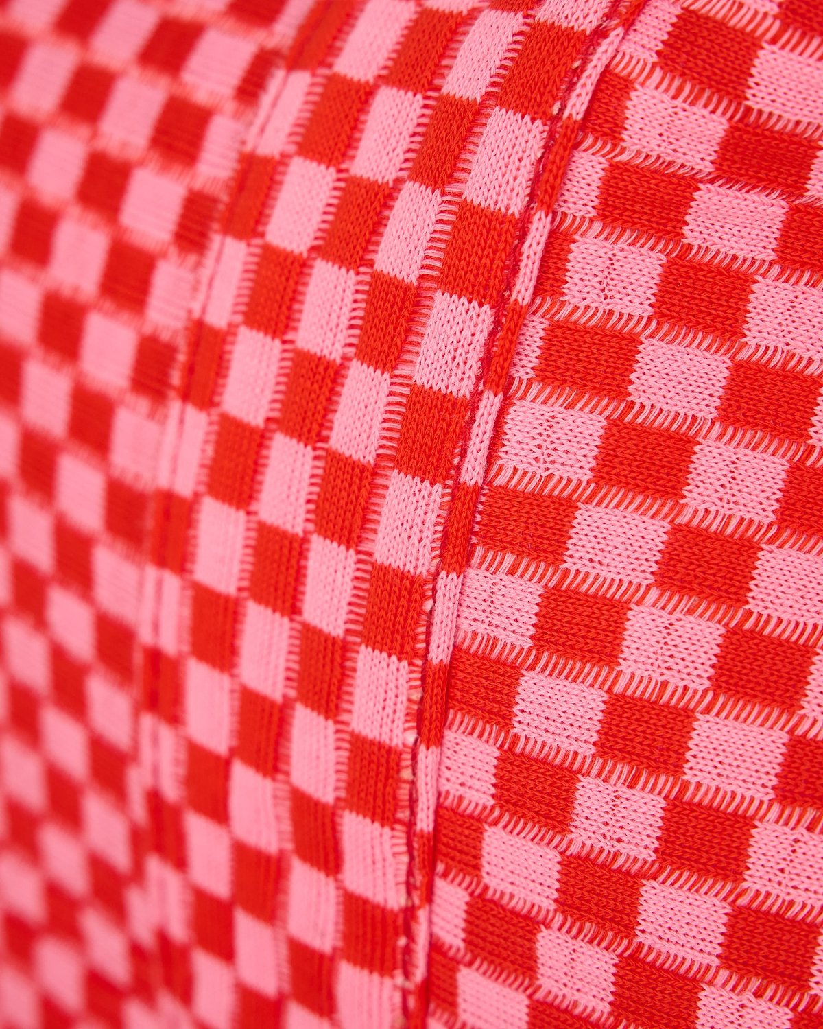 Checkered Weekender Duffel Bag