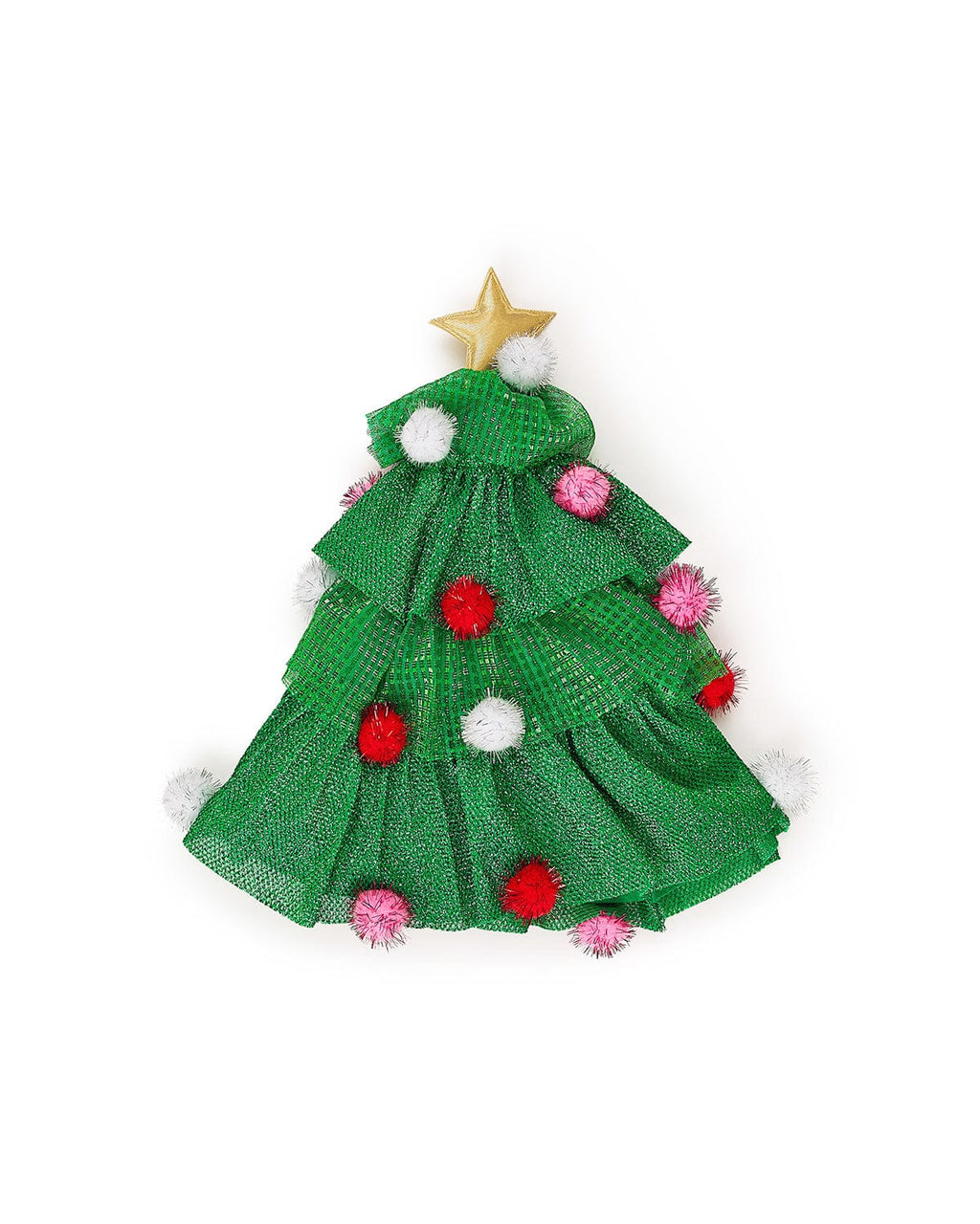 Holly Jolly Christmas Tree Party Hat