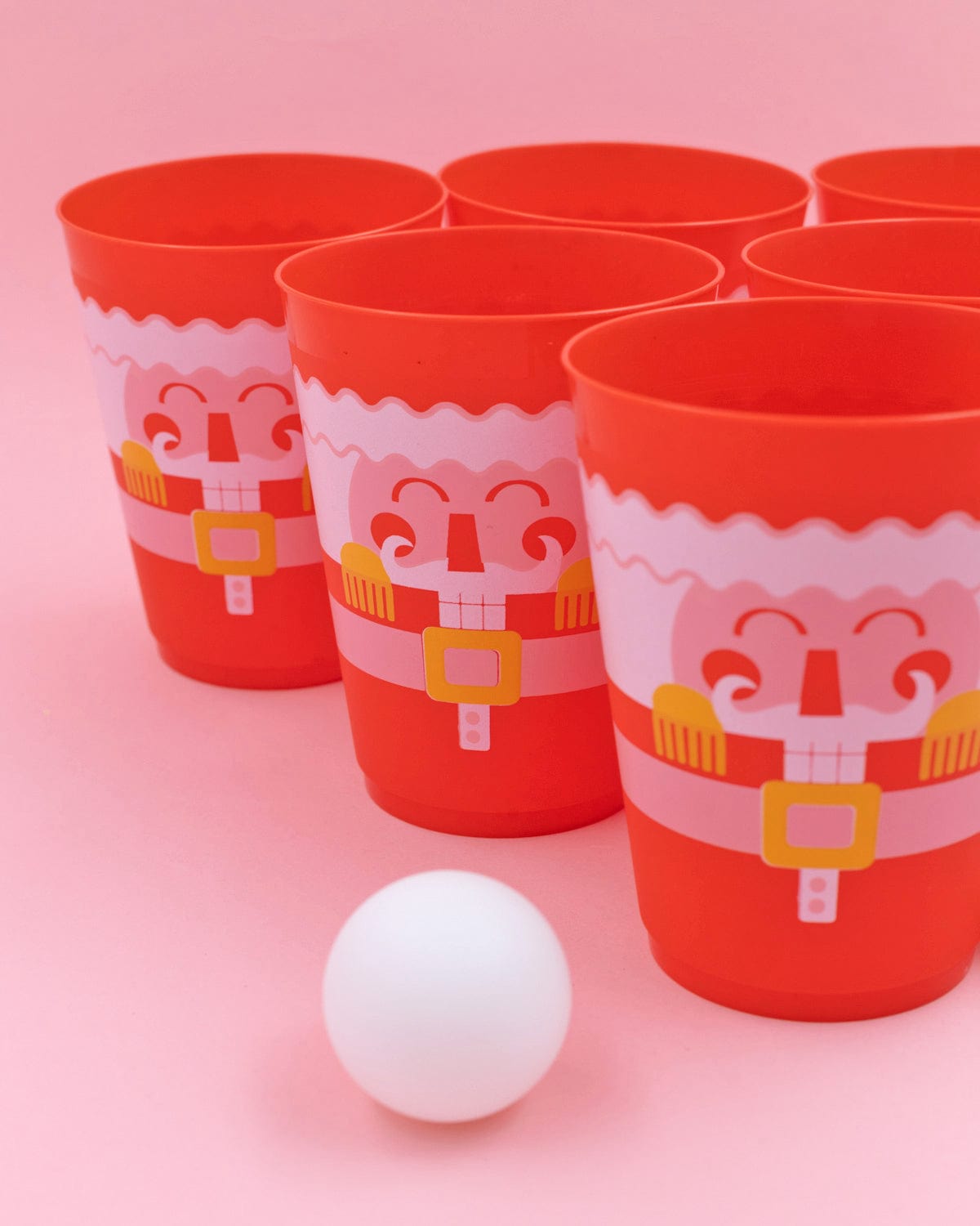Christmas Holidays Nutcracker Pong Set (12ct cups)