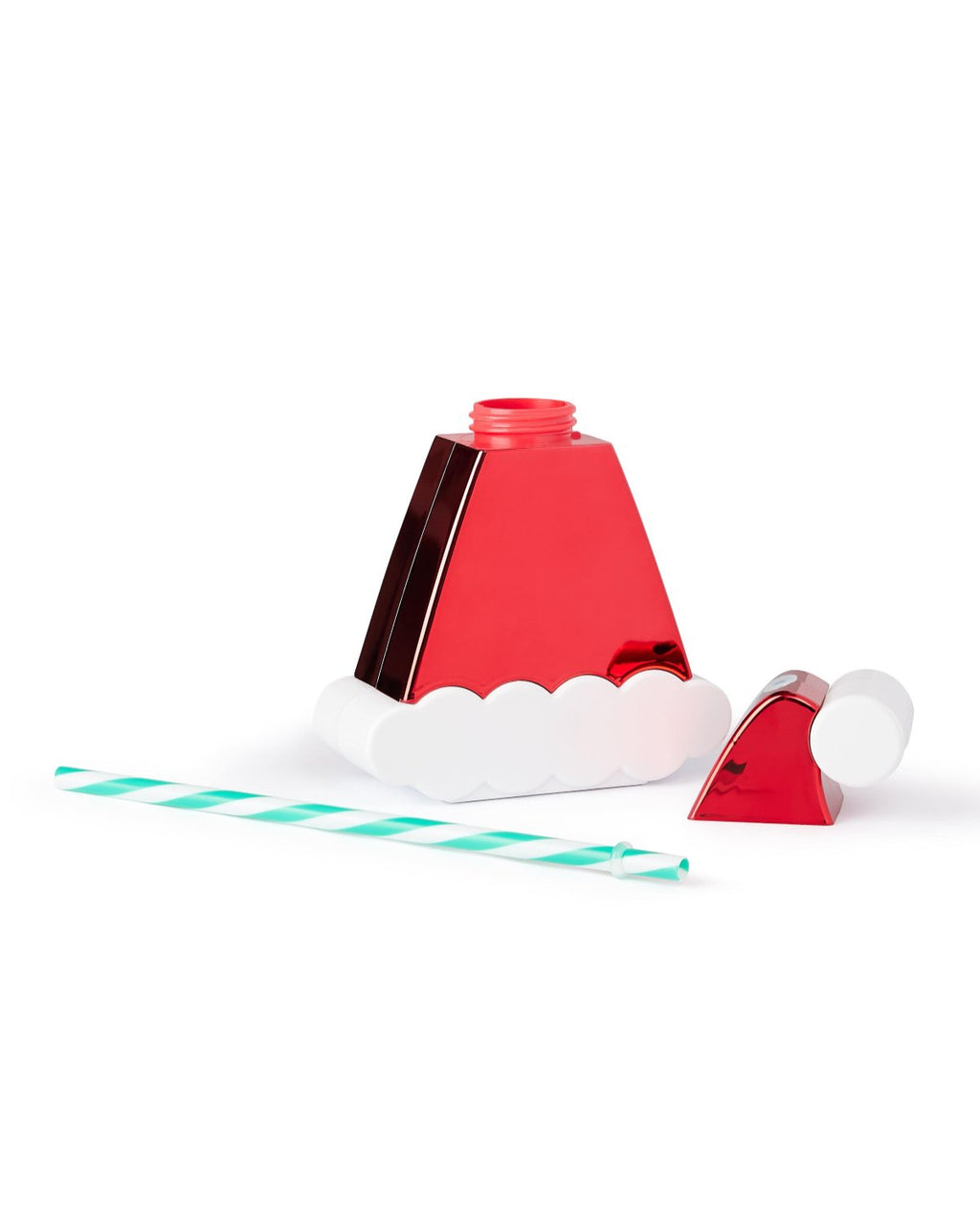 Santa Hat Sipper (set of 1, 6, or 12)