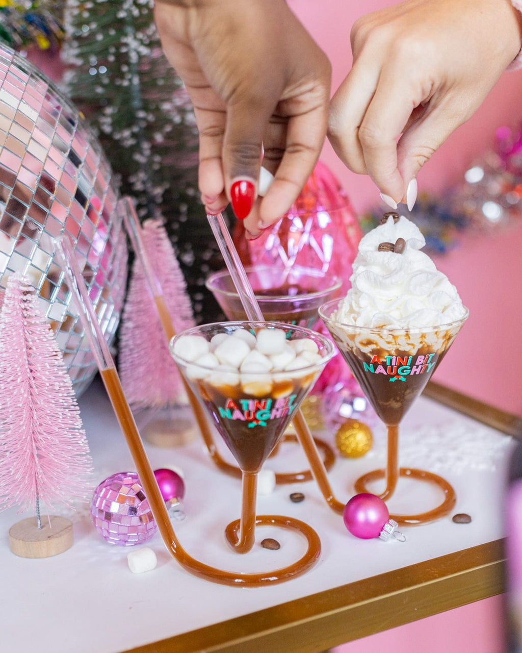 Tini Bit Naughty Martini Glass