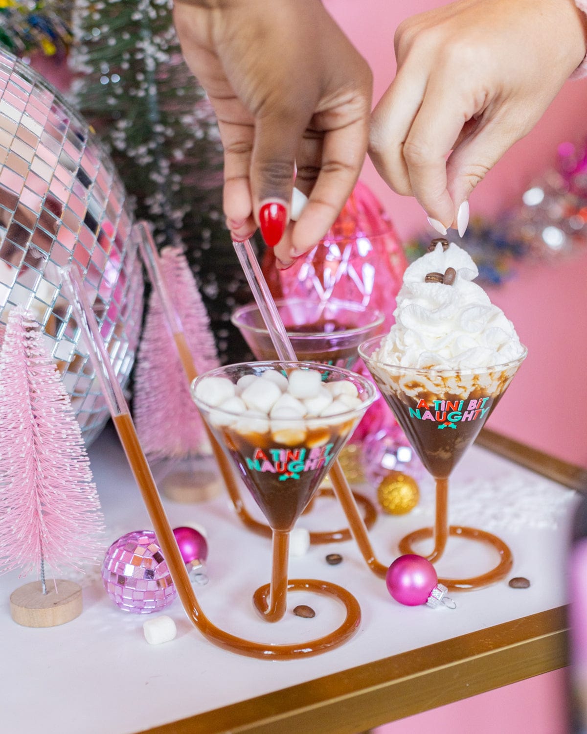 Tini Bit Naughty Martini Glass