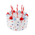 Stars & Sips Patriotic Cake Sippers (set of 6)