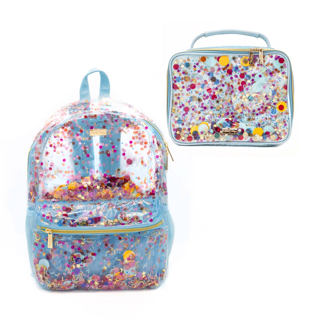 Multicolor Confetti Backpack & Lunchbox Bundle