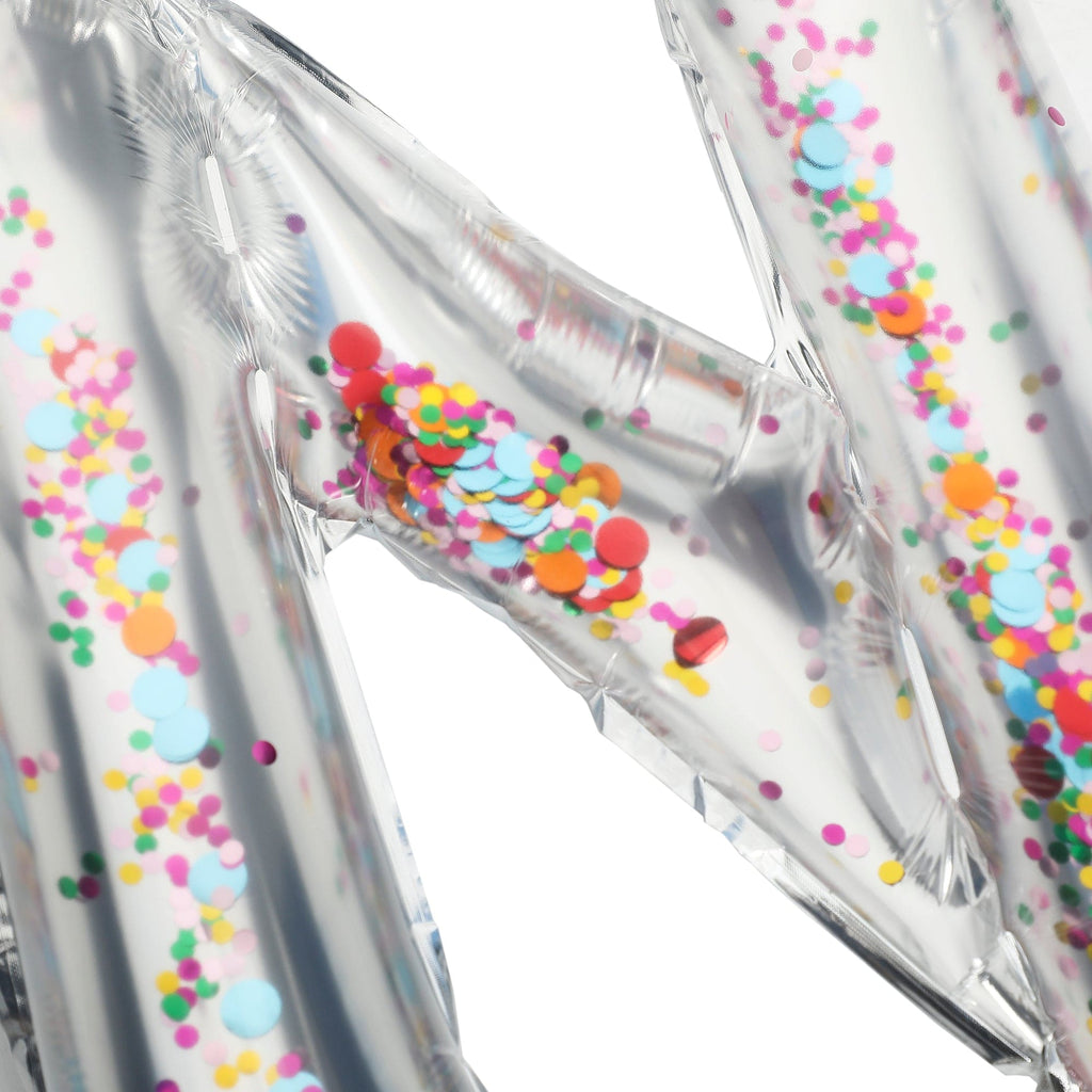 ONE & Fun First Birthday Confetti-Filled Balloon Banner
