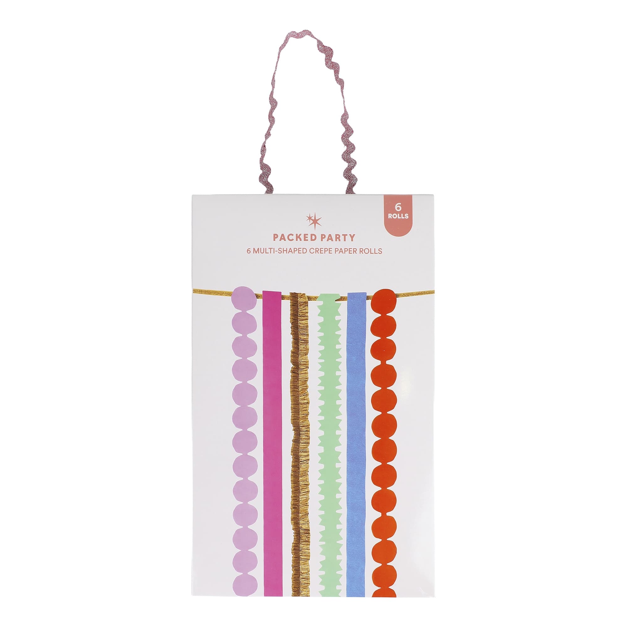 Multicolored Party Streamer Set