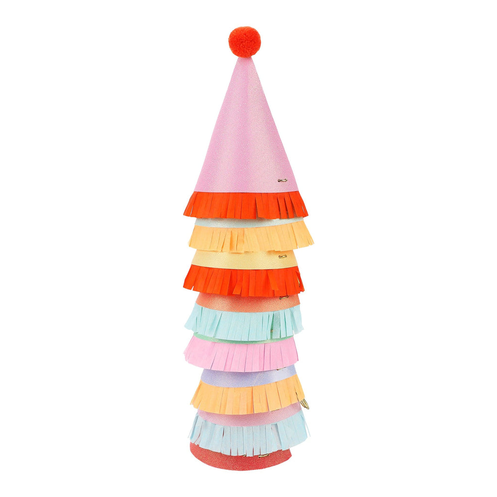 Mini Glitter Party Hats (set of 8)