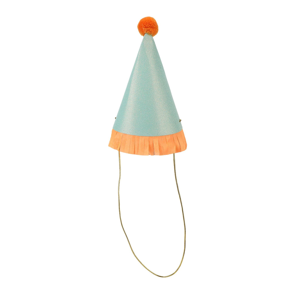 Mini Glitter Party Hats (set of 8)