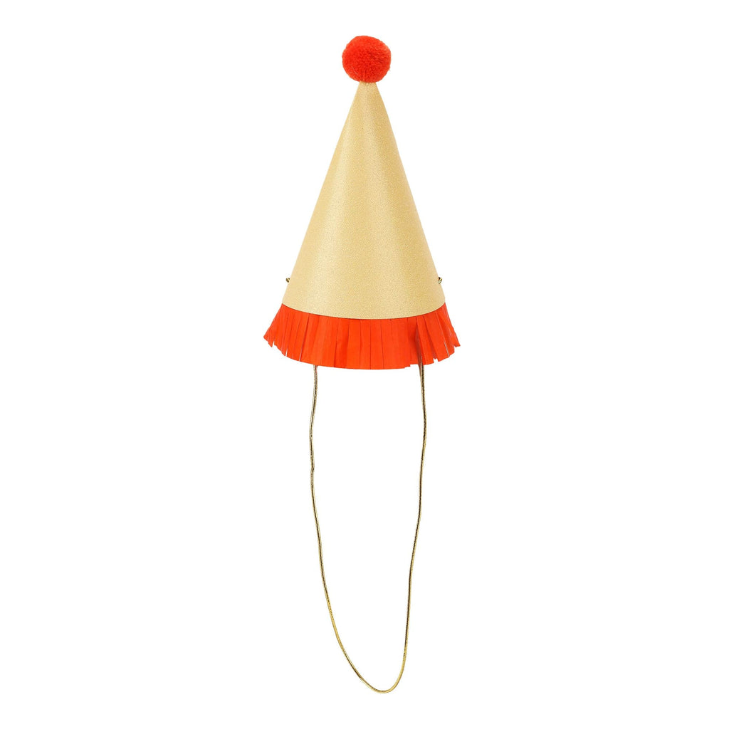 Mini Glitter Party Hats (set of 8)