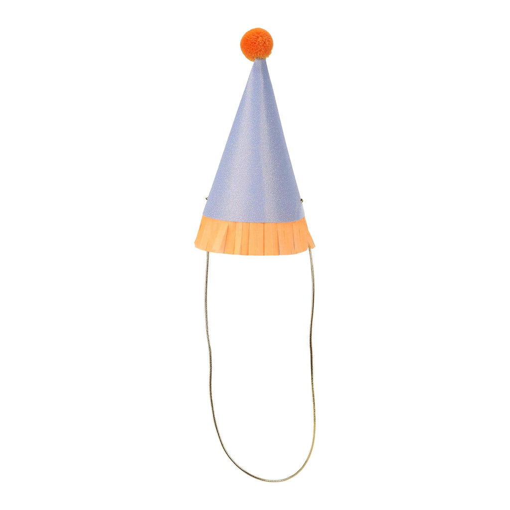 Mini Glitter Party Hats (set of 8)