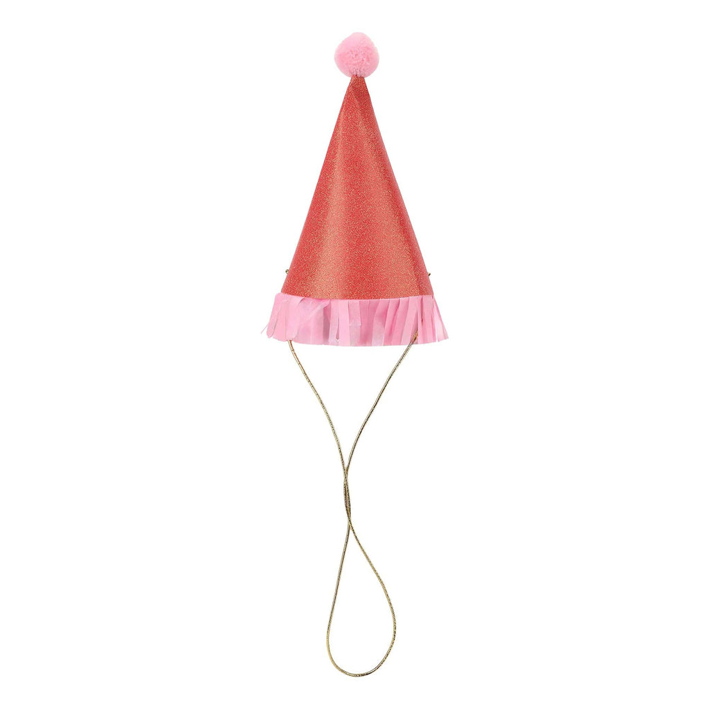 Mini Glitter Party Hats (set of 8)