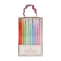 Rainbow Glitter Birthday Candles (set of 10)