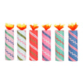 Birthday Candle Confetti Party Crackers (6 count)
