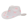 Howdy Darling Bow-Detailed Cowboy Hat