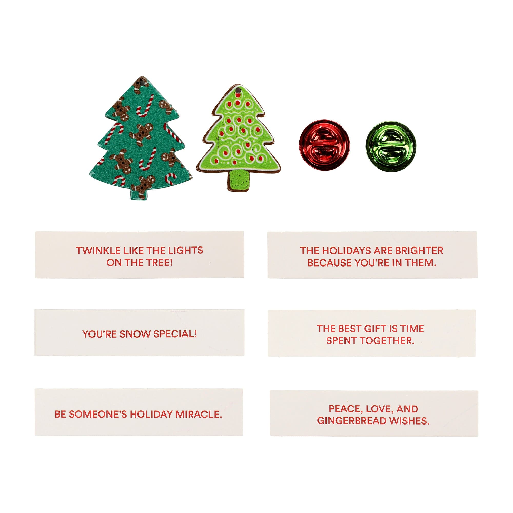 Holly Jolly Holiday Crackers (Set of 6)