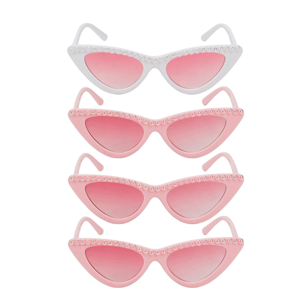 Bride & Babes Bachelorette & Wedding Novelty Glasses (4 ct)