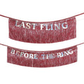 Last Fling Before the Ring Bachelorette Fringe Banner