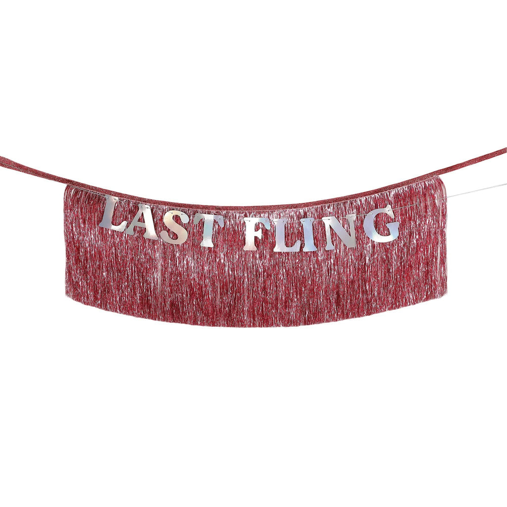 Last Fling Before the Ring Bachelorette Fringe Banner