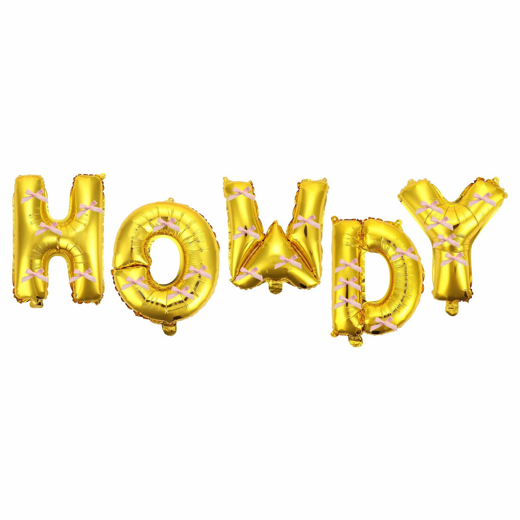 Howdy Darling Balloon Banner