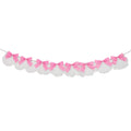 Glitter Bows & Fringe Reusable Party Garland