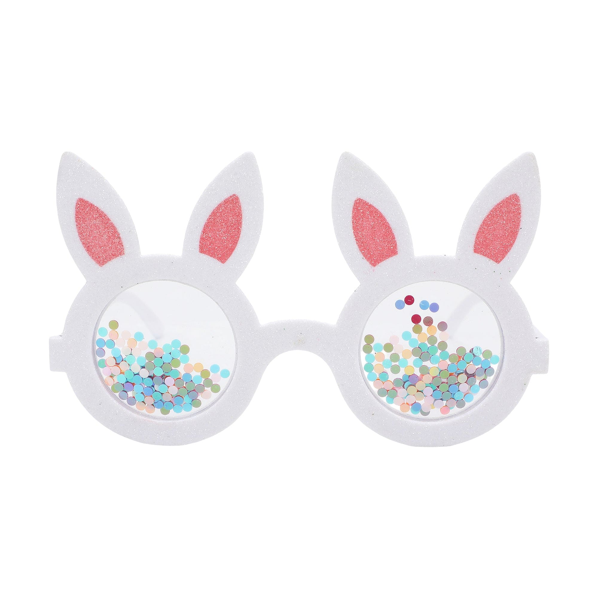 Hop-To-It Confetti Novelty Glasses (Single or Set of 4)