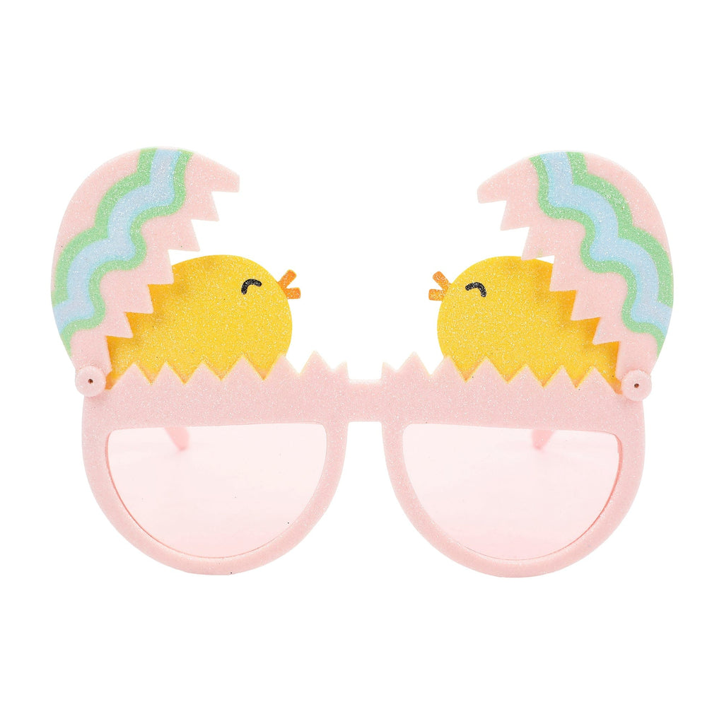 Peek-a-boo Chick Novelty Glasses (Single or Set of 4)