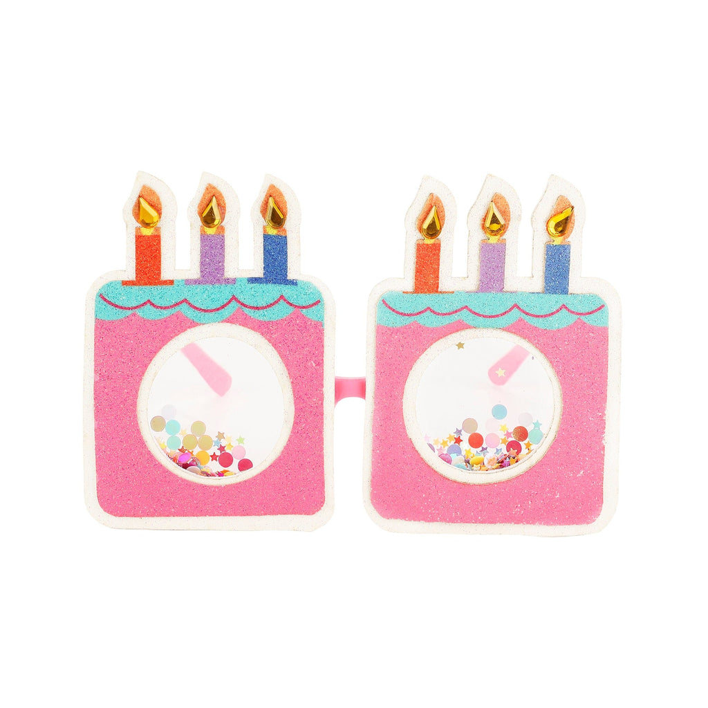 Confetti Cake Novelty Birthday Glasses