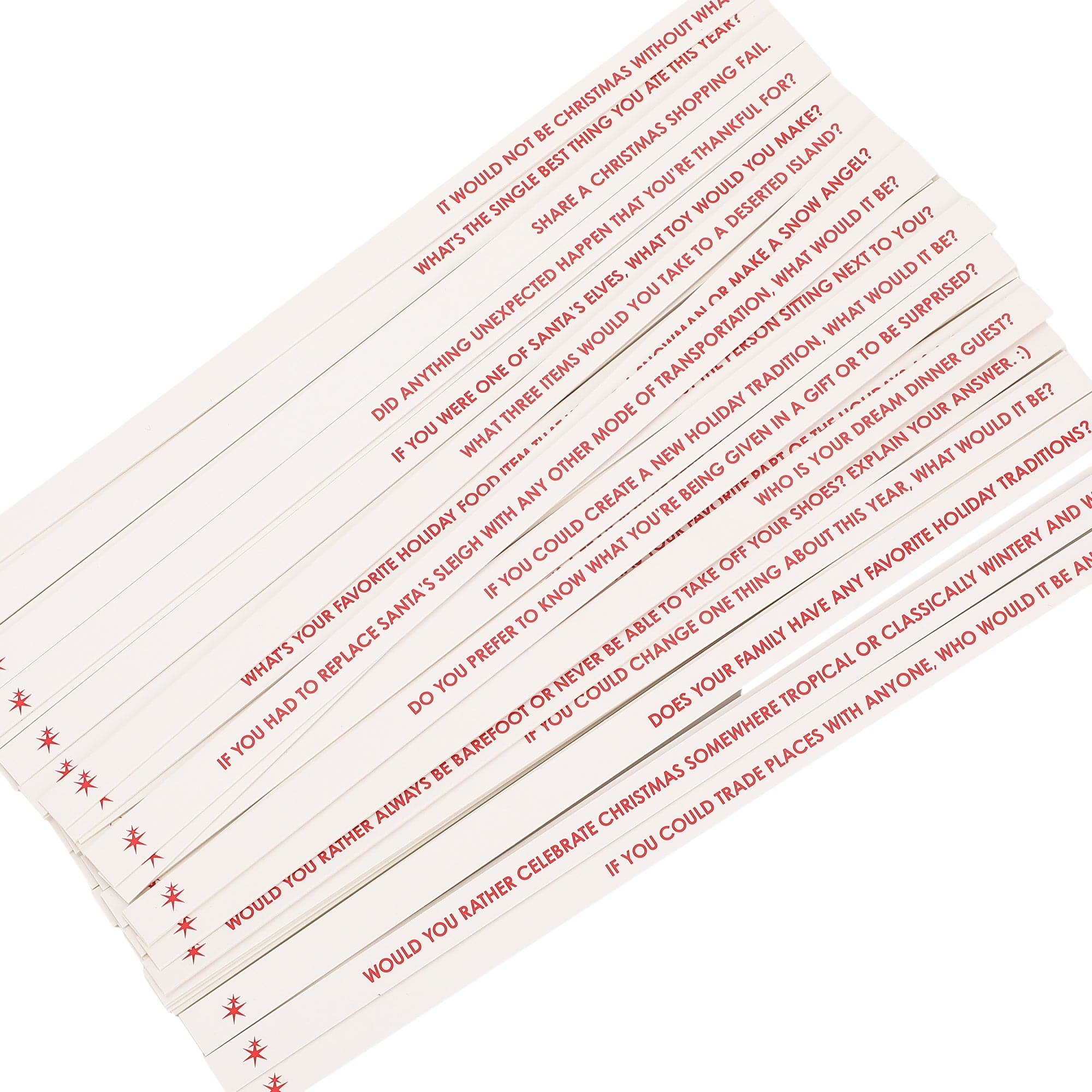 Holiday Party Starter Conversation Game
