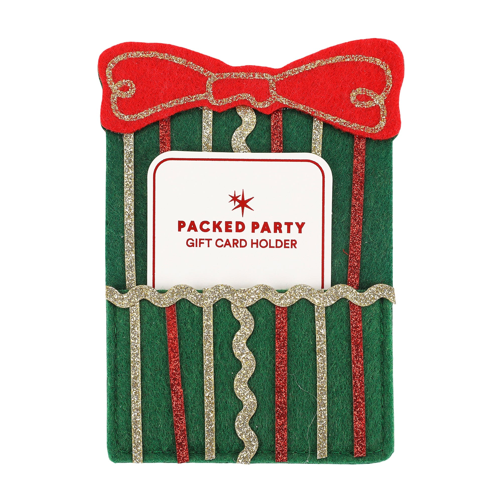 Holiday Present Gift Card Holder