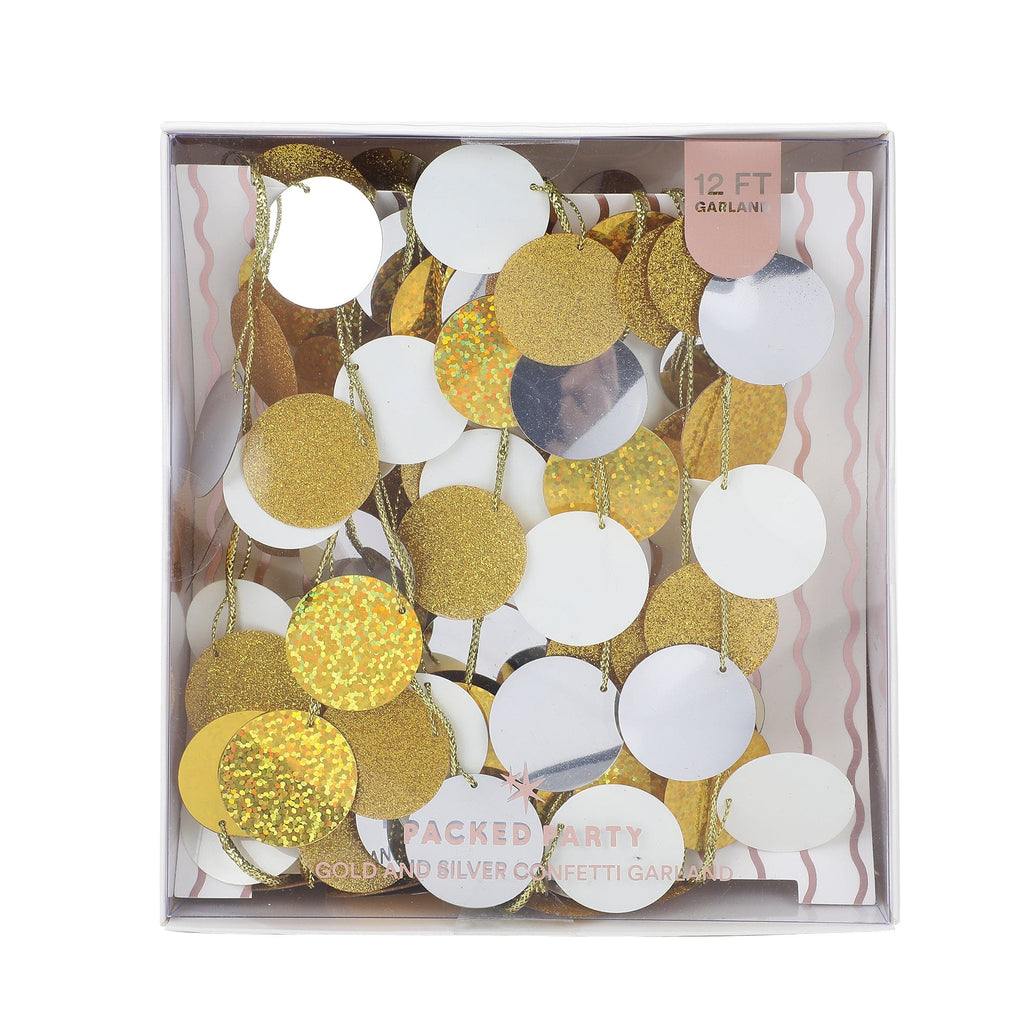 Metallic Confetti Garland