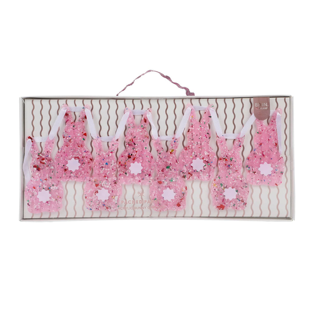 Confetti Bunny Acrylic Garland
