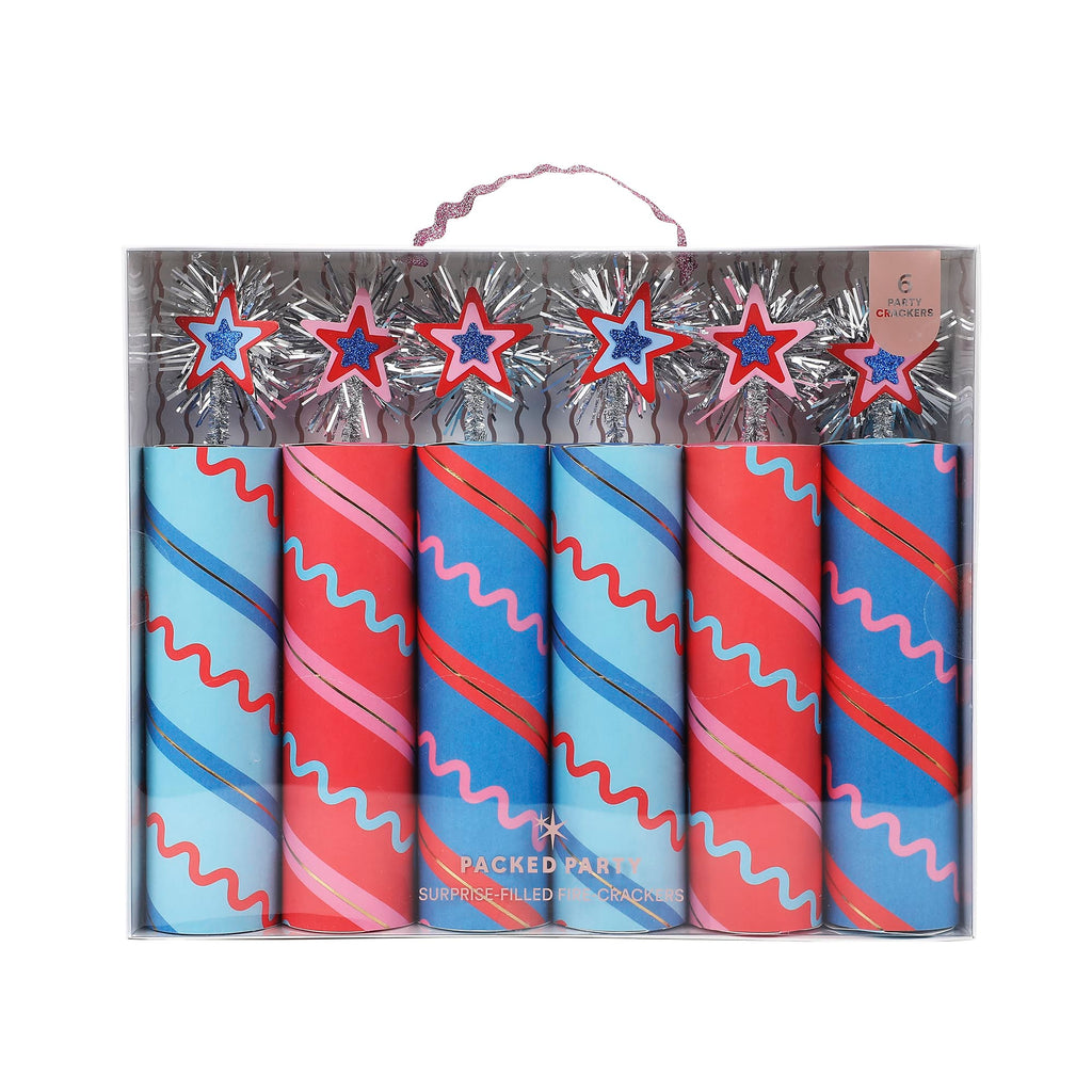 Star-Spangled Surprise Firecracker Crackers (6 ct)