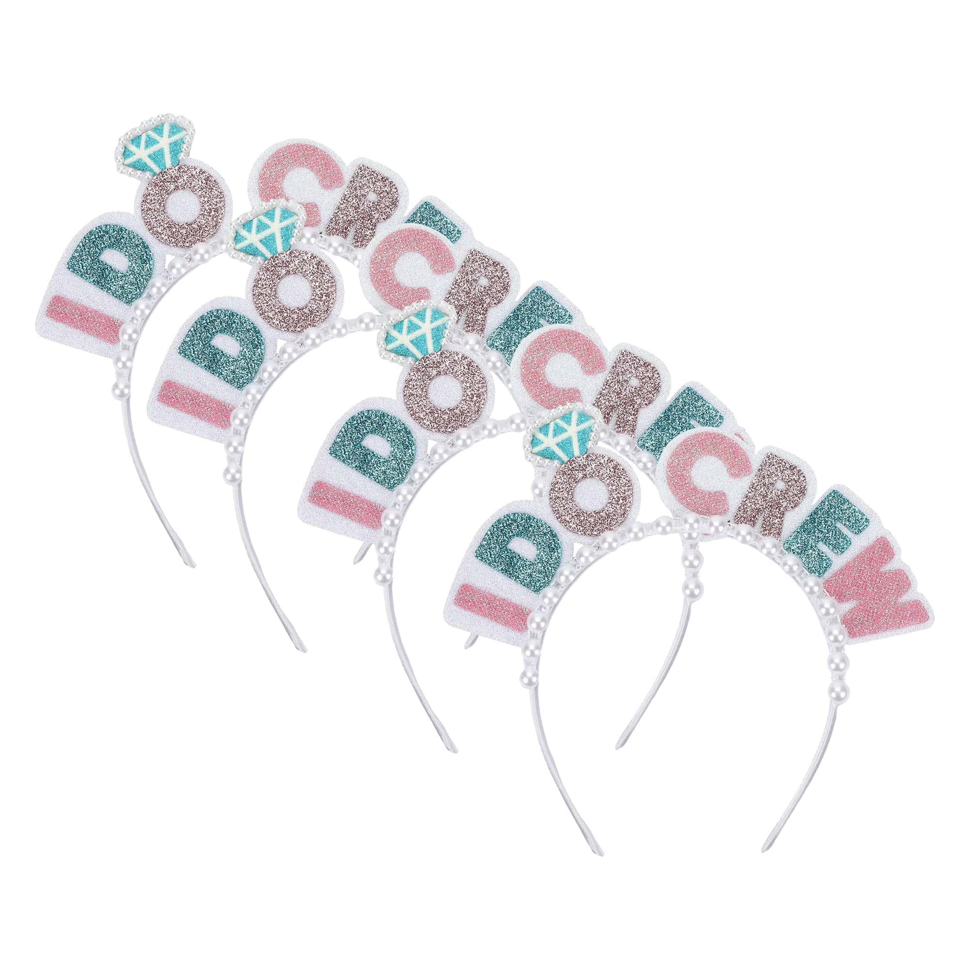 Bridal Party Headband Bundle - Bride & I Do Crew (5-Piece Set)