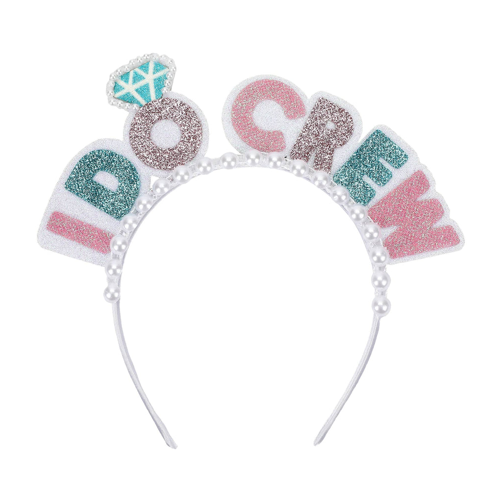Bridal Party Headband Bundle - Bride & I Do Crew (5-Piece Set)