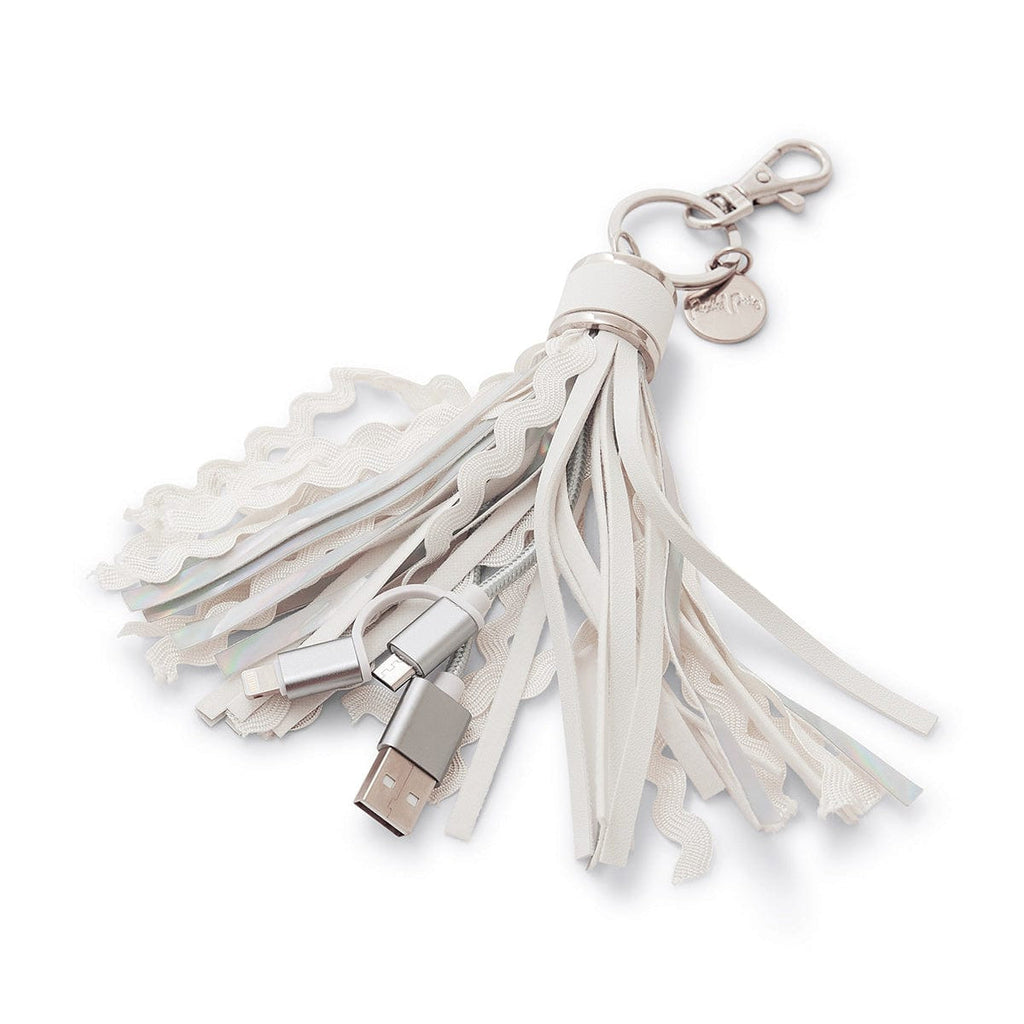 Portable Charging Tassel Keychain For iPhone or Android