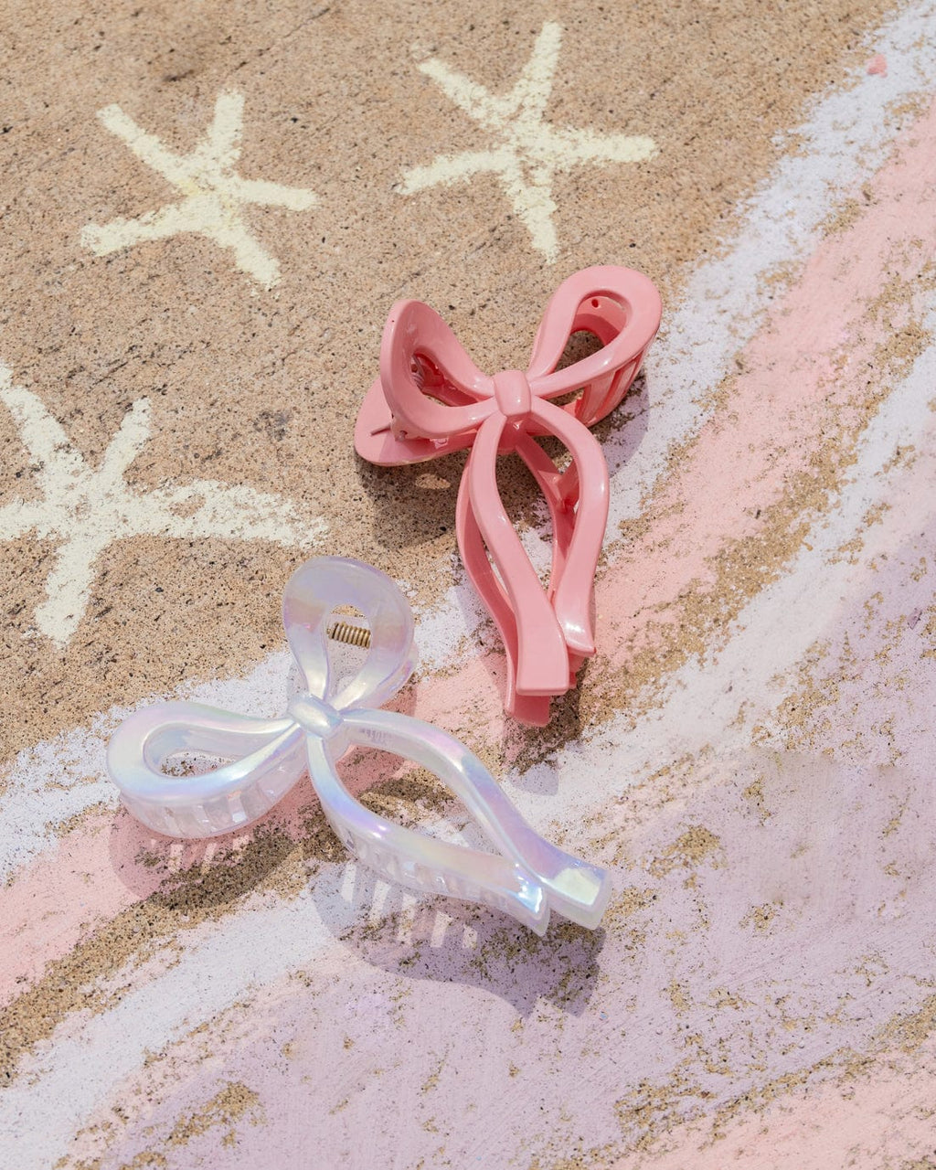 Bow Hair Claw Clips (set of 2)